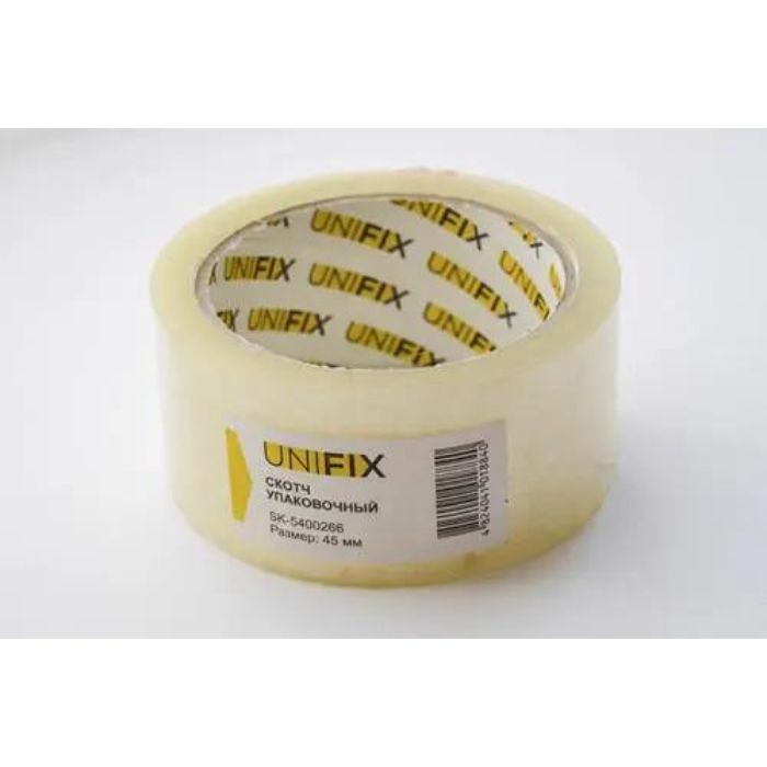 Скотч пакувальний 38 мкм 45 мм 200 м UNIFIX
