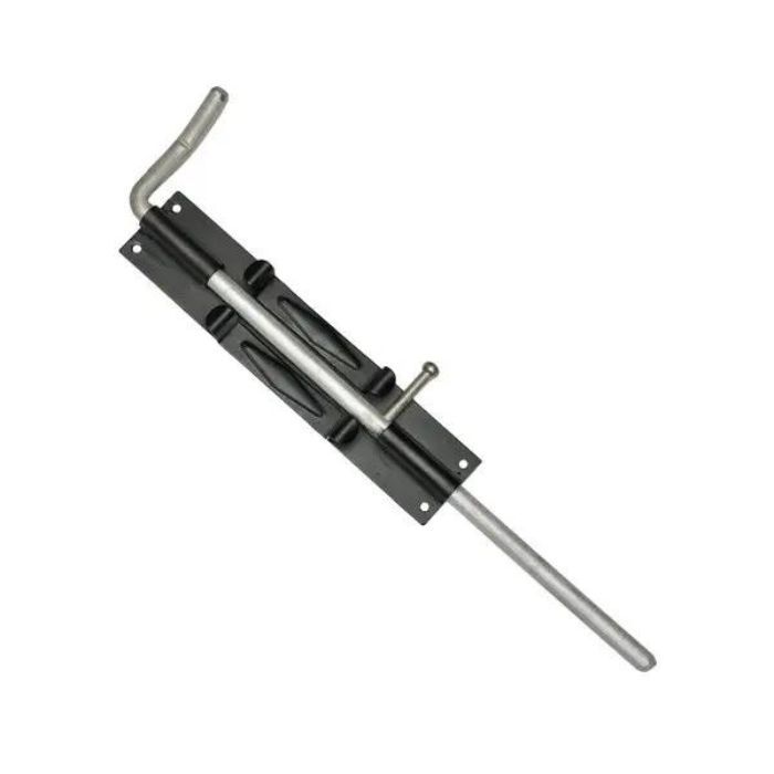 Шпінгалет "Гаражний-420" чорний бархат