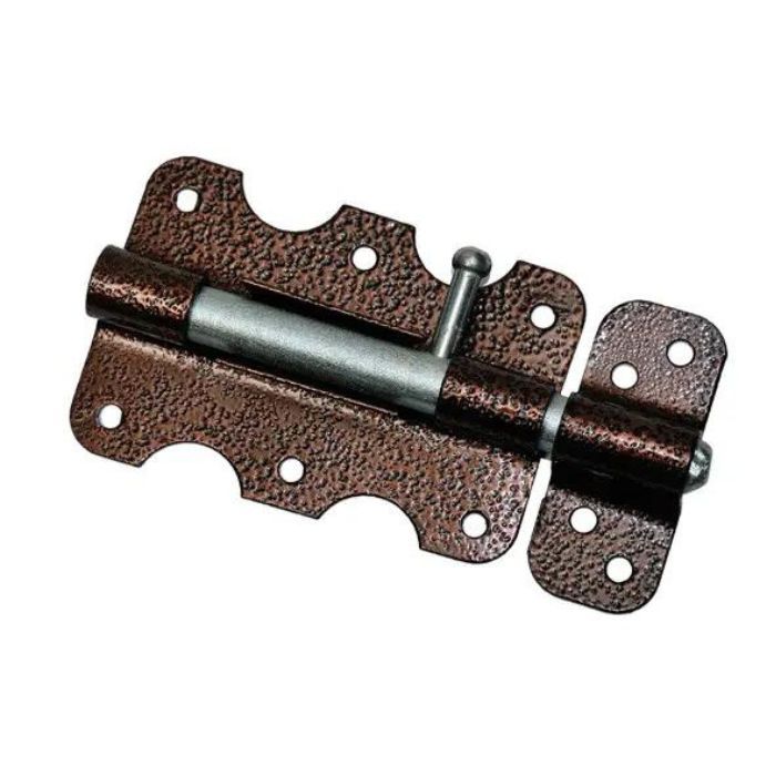 Шпінгалет "100" мідний антик (100*65 мм)