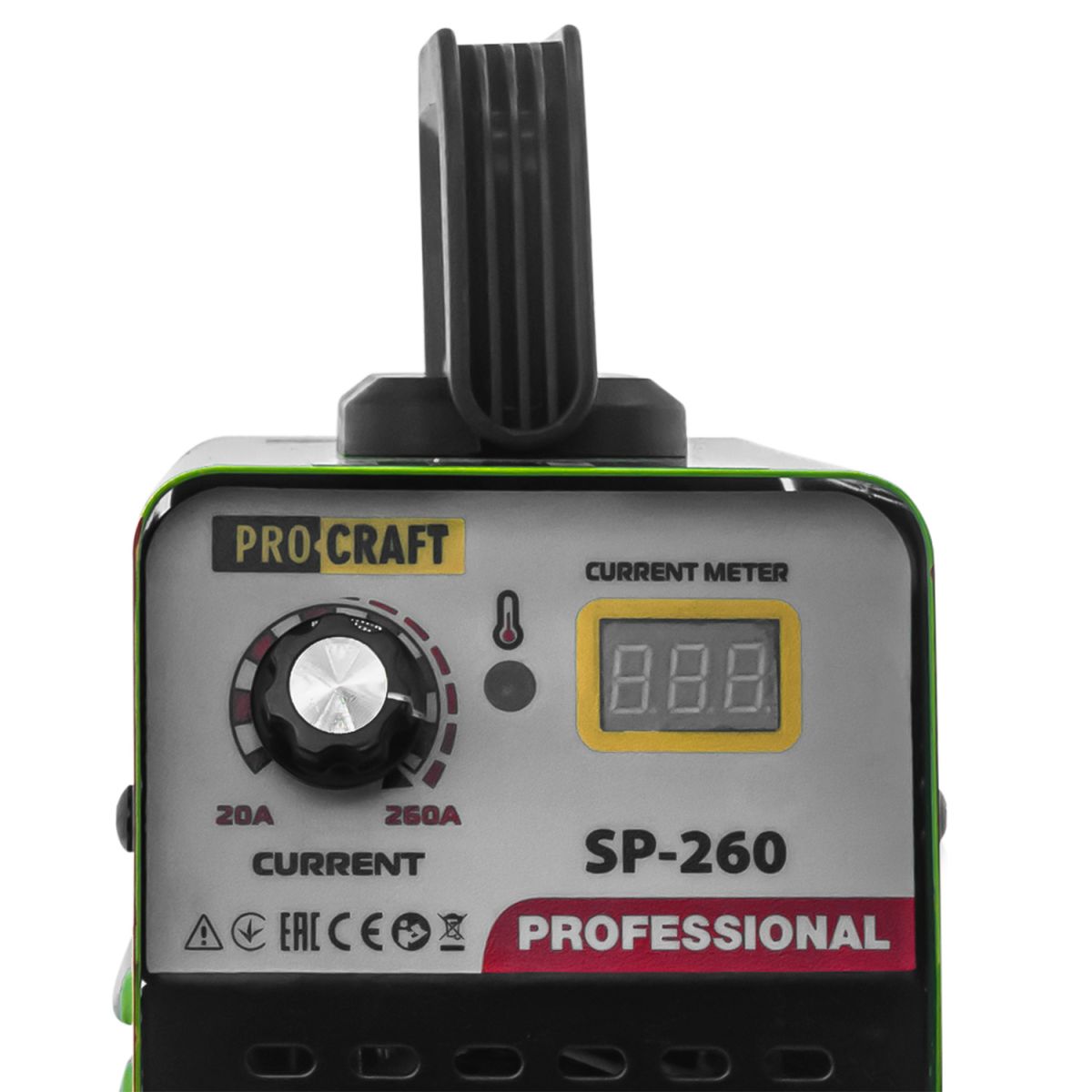 Зварювальний апарат Procraft SP260 + Маска зварювальна Procraft SPH90-30 new