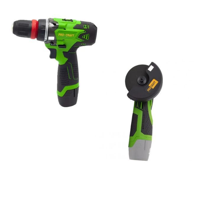 Набір Шурупокрут акум.INDUSTRIAL PA-12DFR/Шліф машина акум.PGA-12(з 1акб.та зар.пристр.)