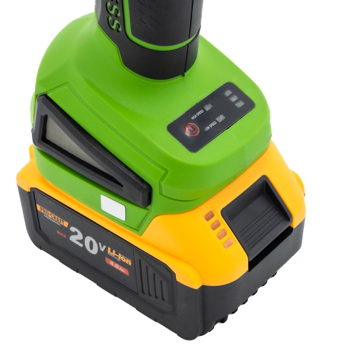 Шуруповерт Procraft PA21Li + КШМ PWA216 + Перфоратор PHA20/4 + Сумка BG400