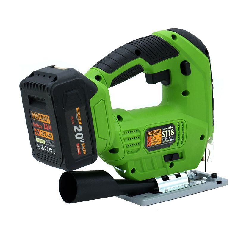 Шуруповерт Procraft PA20BL + Лобзик ST18 + ЕШМ PX20 + 1 акб 4Аг/2Аг + ЗП 20/1 + сумка BG400