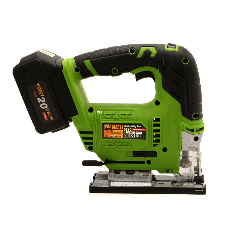 Шуруповерт Procraft PA18BL Extra + Рубанок PE20 + Лобзик ST20