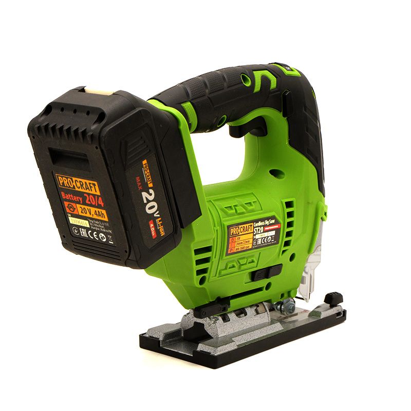 Шуруповерт Procraft PA18BL Extra + Рубанок PE20 + Лобзик ST20