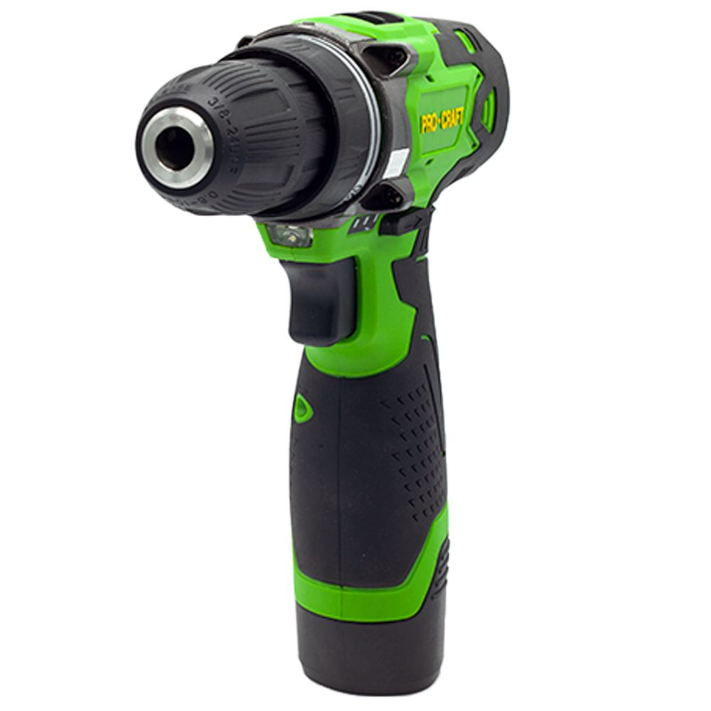 Шуруповерт Procraft PA12Li + Кутошліфувальна машина Procraft PW1200E