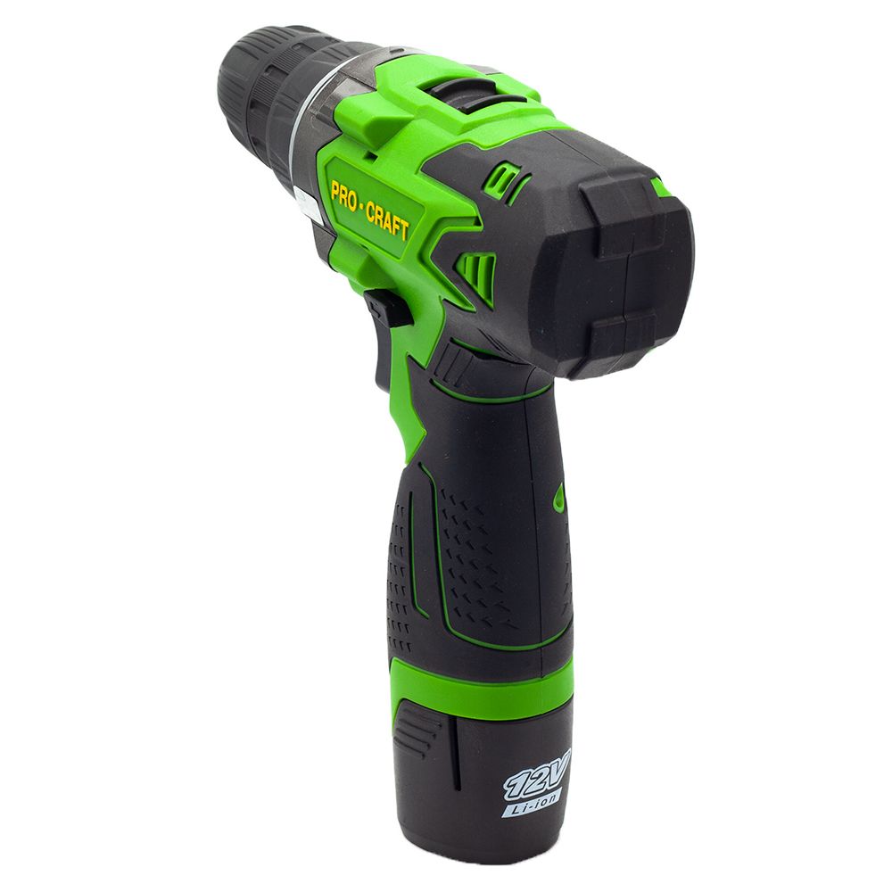 Шуруповерт Procraft PA12Li + Кутошліфувальна машина Procraft PW1200E