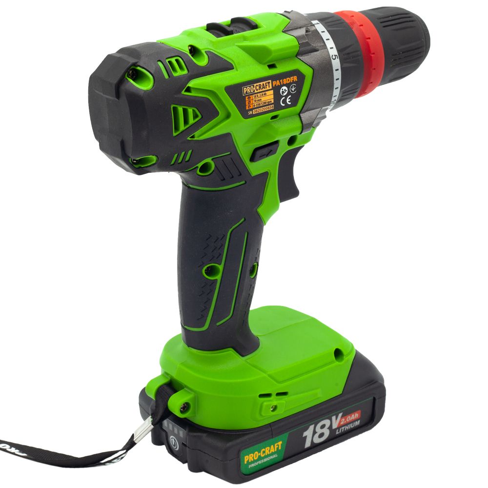 Шуруповерт Procraft PA18DFR + Перфоратор Procraft BH1400DFR