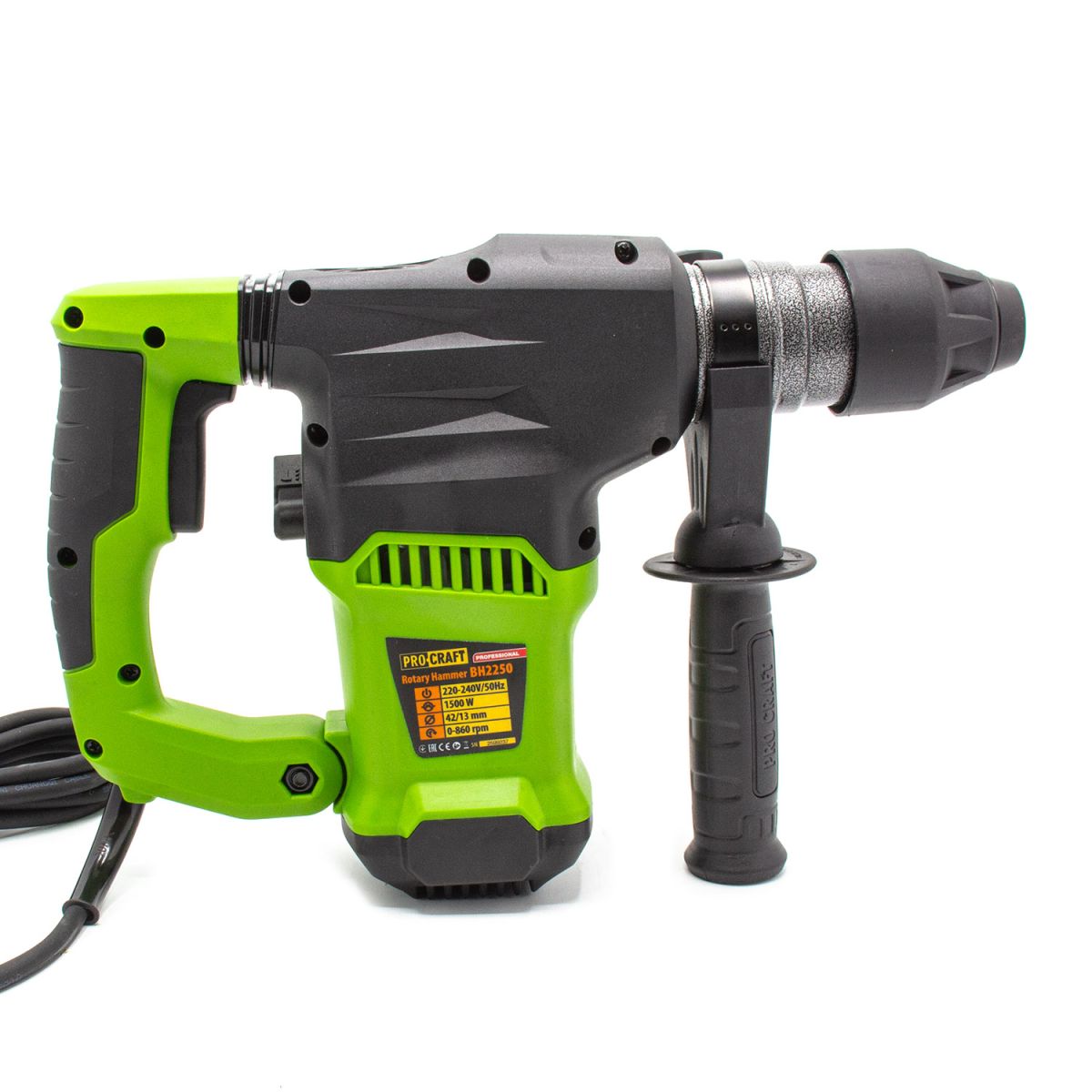 Перфоратор Procraft BH2250 + КШМ Procraft PW1600SE