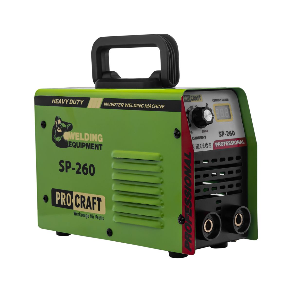 Інверторний зварювальний апарат Procraft SP260 + КШМ Procraft PW1100ES