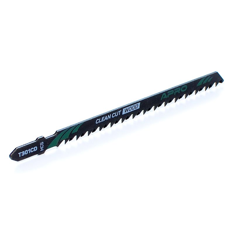 Полотно для лобзика (дерево) 116/90мм 3 мм 8TPI чистий прямий різ T301CD APRO