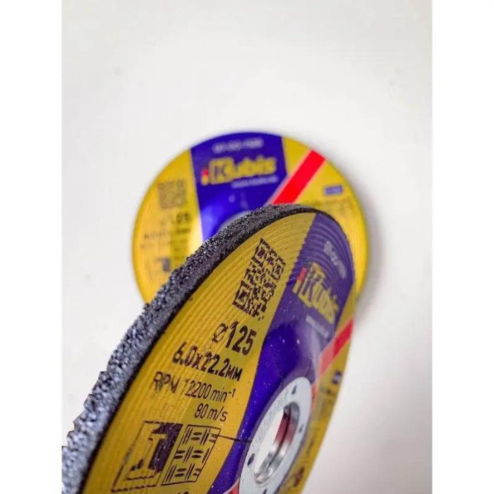 Диск відрізний по металу і нержав/сталь 125*6.0*22 мм, ТМ Kubis