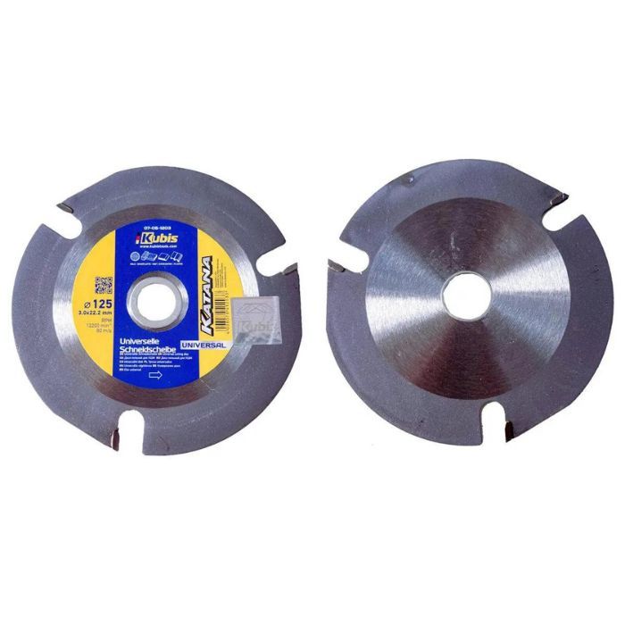 Диск пильний для КШМ KATANA Universal 125*22.2 (20.0) мм, YG8C