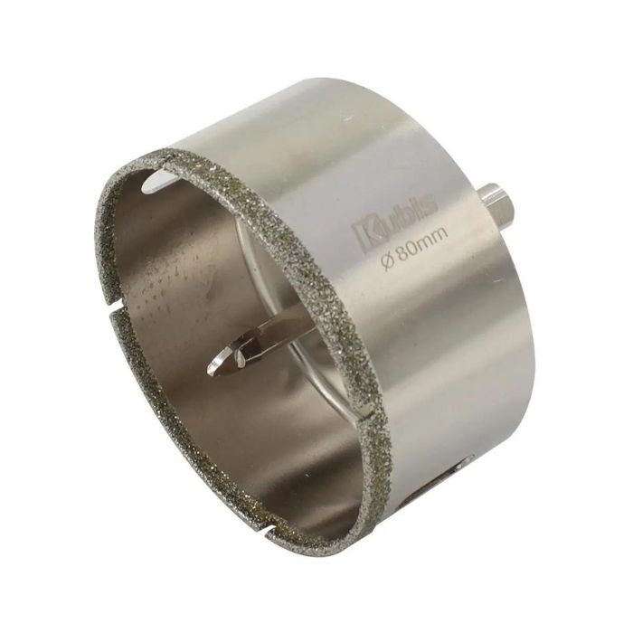 Свердло корончате діамантове KERAMIK PLUS 80мм з центруючим свердлом, камінь,граніт,керамограніт