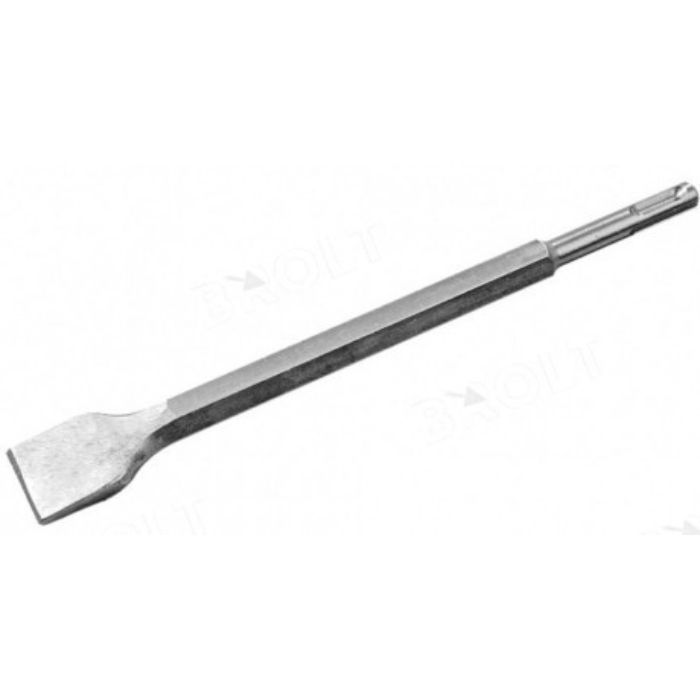 Зубило для плитки плоске SDS-Plus 30 мм, 250*17 мм, ТМ Kubis