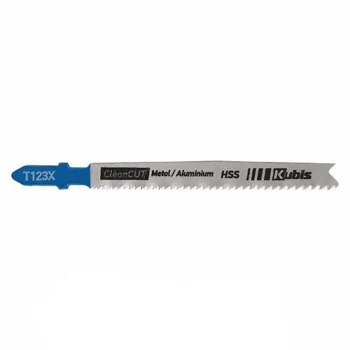 Пильне полотно 3шт. метал пластик товщиною до 1,5-10мм,зуб 1,2-2,5 T123X Progressor, ТМ Kubis