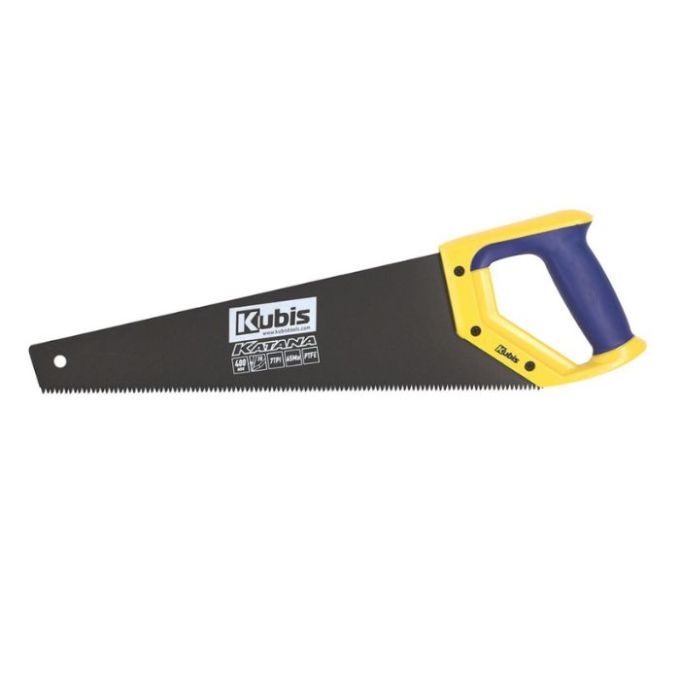 Ножівка по дереву 400 мм KATANA, тефлонове покриття, 7TPI, загартований зуб, 3-D загострення, ТМ Kubis