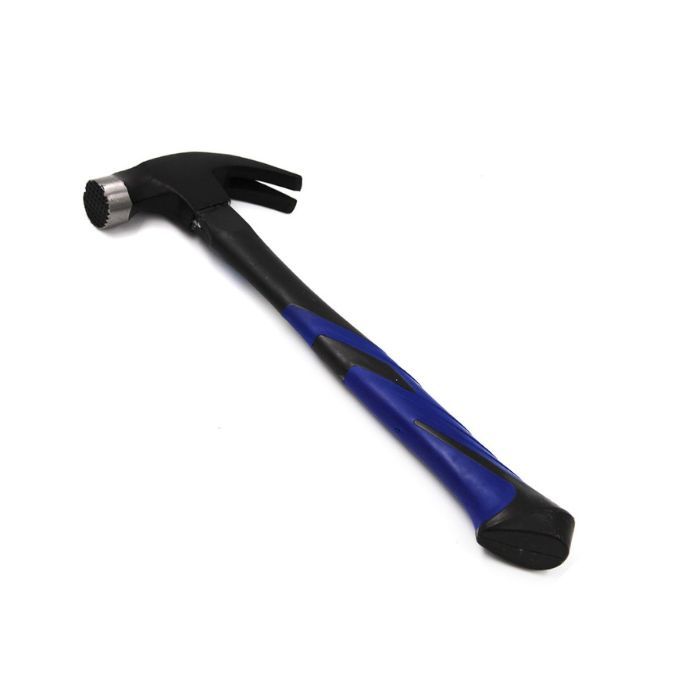 Молоток столярний з магнітом 450 г, фібергласова ручка, ТМ Kubis