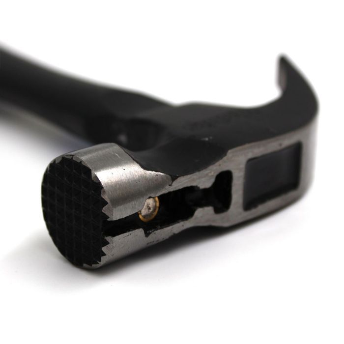 Молоток столярний з магнітом 450 г, фібергласова ручка, ТМ Kubis