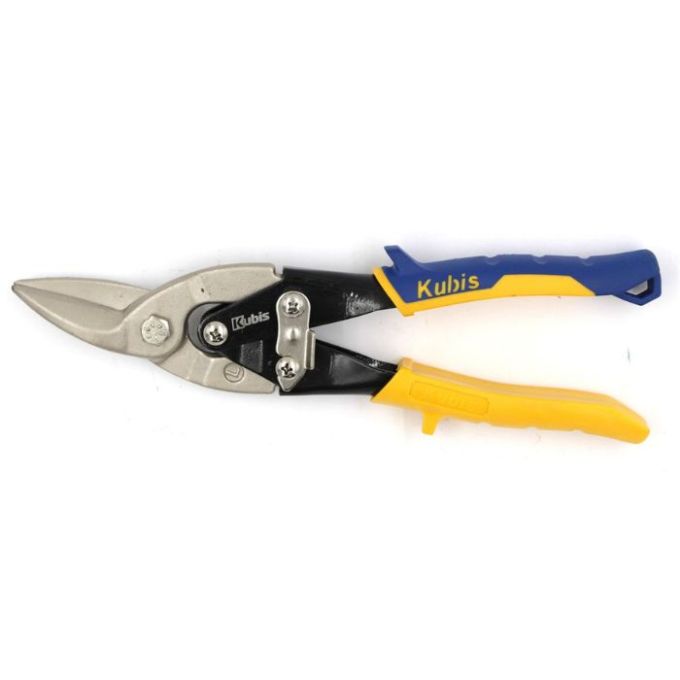 Ножиці по металу 250 мм CrMo, праві, нікельовані, ТМ Kubis
