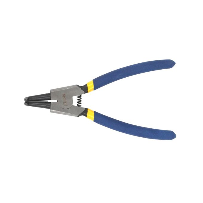 Щипці для стопорних кілець вигнуті на розтиск 160 мм, C45, HRC 45-50