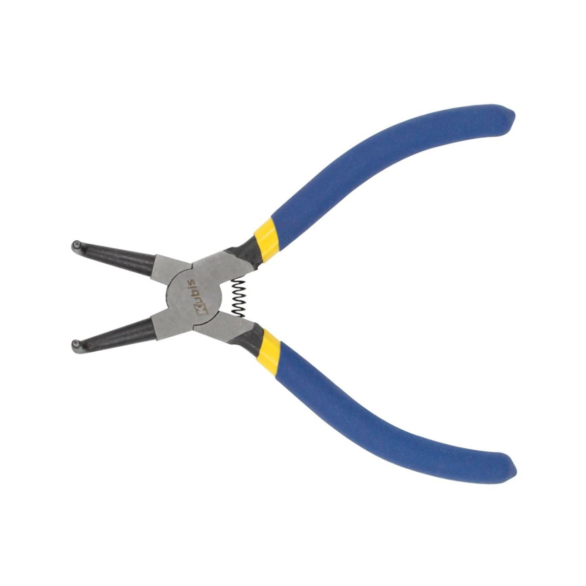 Щипцы для стопорных колец изогнуты на сжатие 160 мм, C45, HRC 45-50