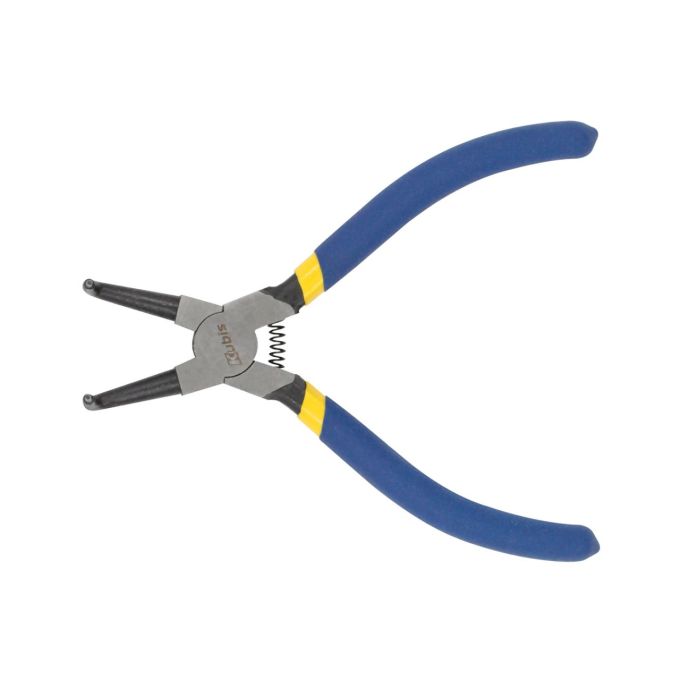 Щипці для стопорних кілець вигнуті на стиск 160 мм, C45, HRC 45-50