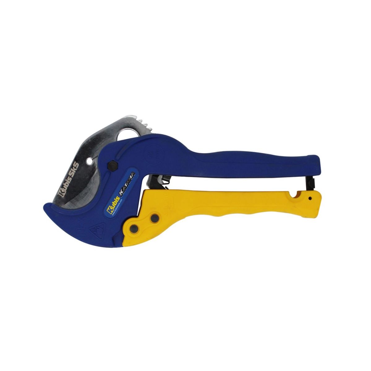 Труборіз для пластикових труб KATANA, max Ø42 мм, лезо SK5, 230 мм, нейлоновий корпус