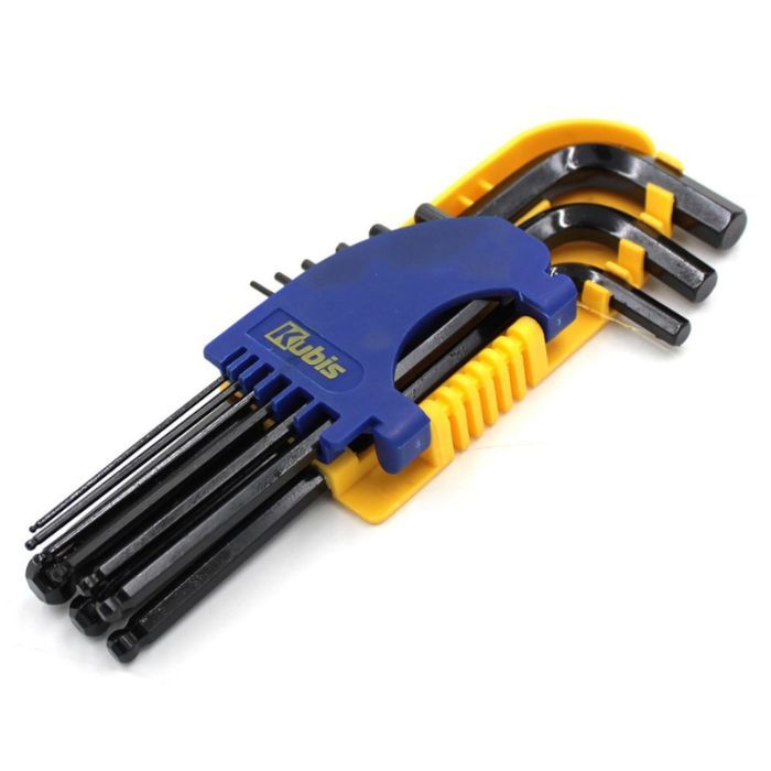 Набір ключів шестигранних Kubis подовжених 1.5 - 10 мм ( 02-08-9409)