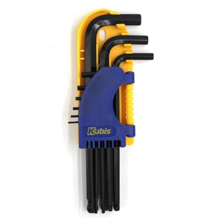 Набір ключів шестигранних Kubis подовжених 1.5 - 10 мм ( 02-08-9409)