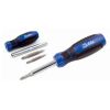 Отвертка 6-В-1, PH1-SL5, PH2-SL6 мм, торцевая 6-8 мм, CrV6150, HRC 51-54