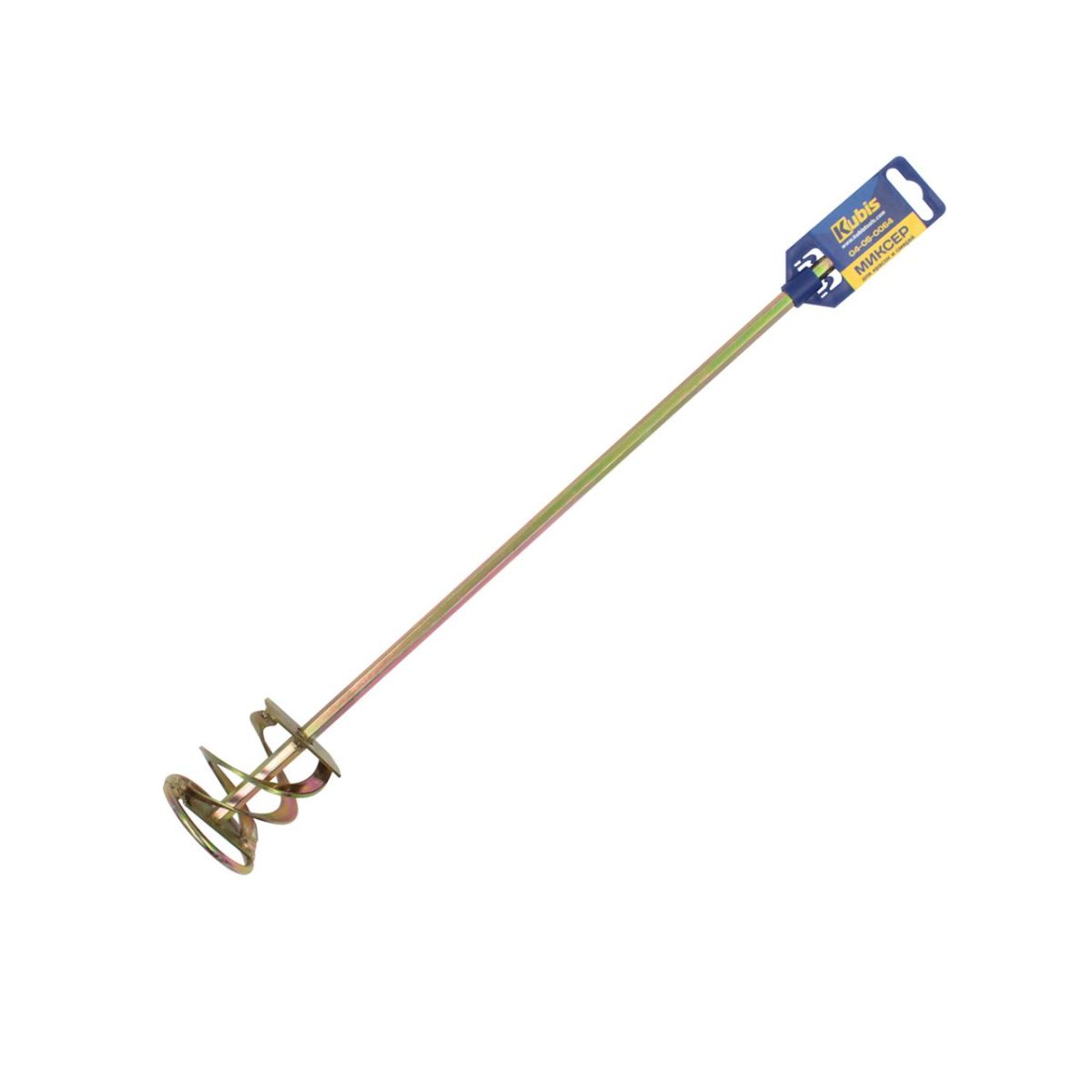 Міксер для фарб і сумішей 60*400*8 мм, ТМ Kubis