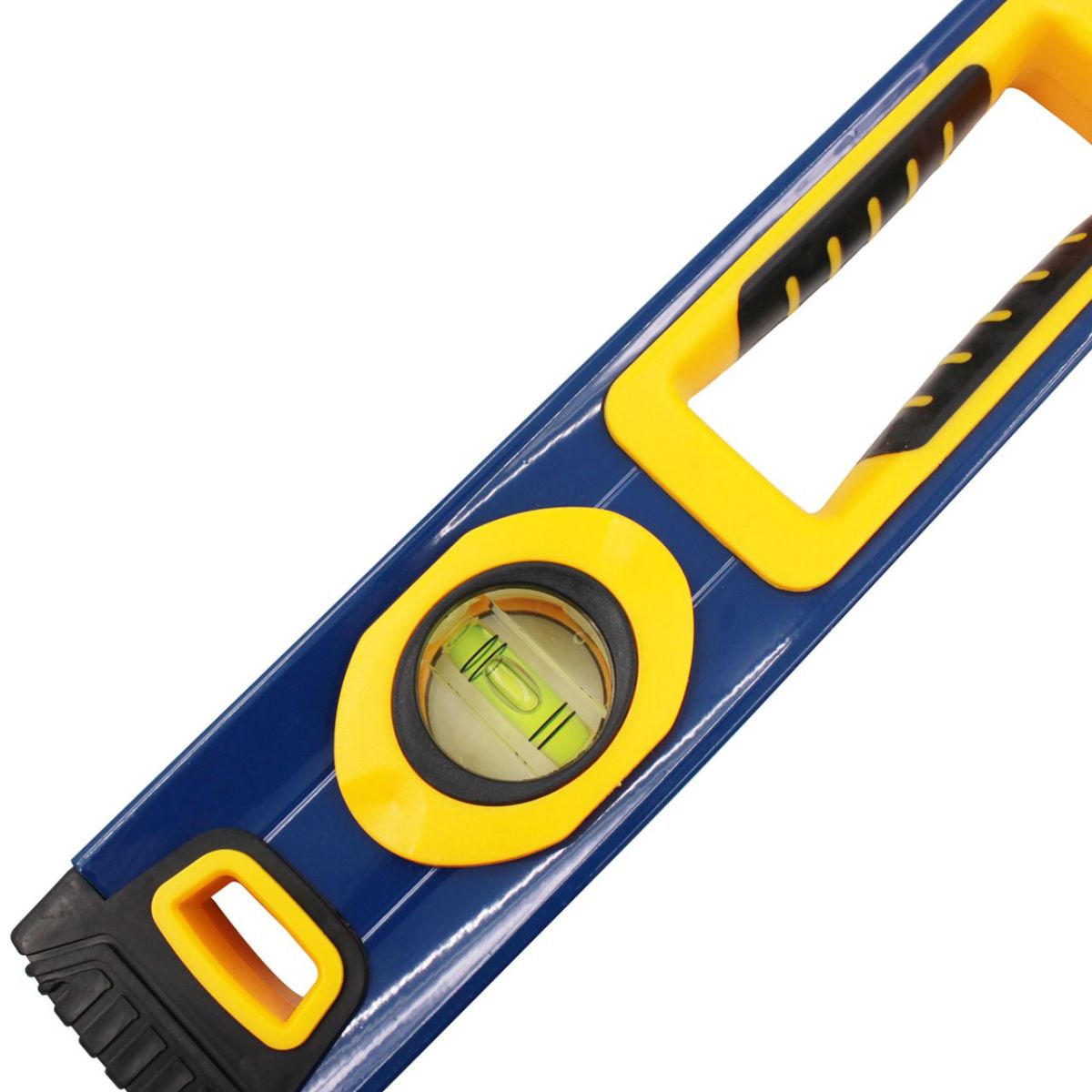 Уровень с ручками и магнитами 400 мм, противоударный, точность 0,5 мм/м, ТМ Kubis