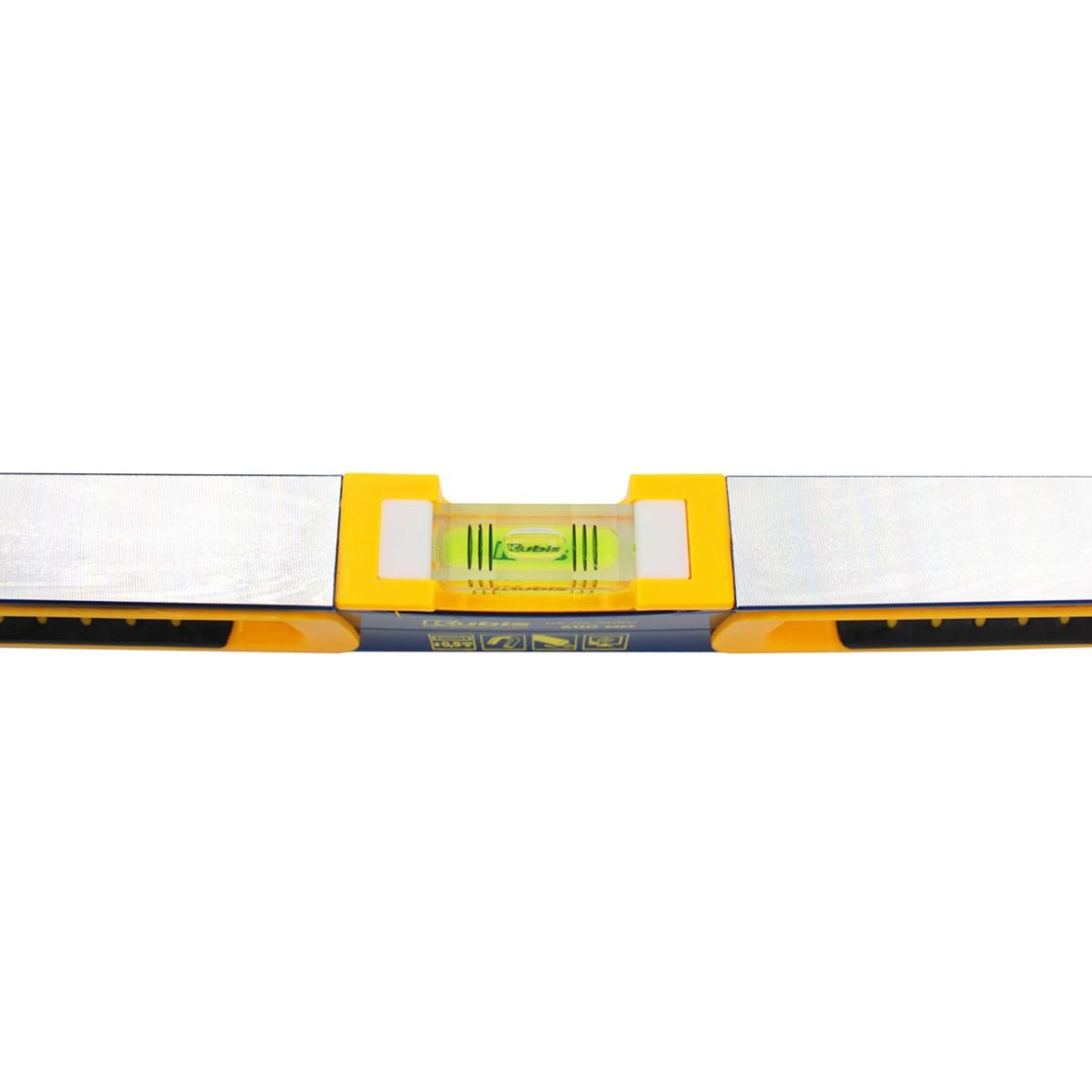 Уровень с ручками и магнитами 400 мм, противоударный, точность 0,5 мм/м, ТМ Kubis