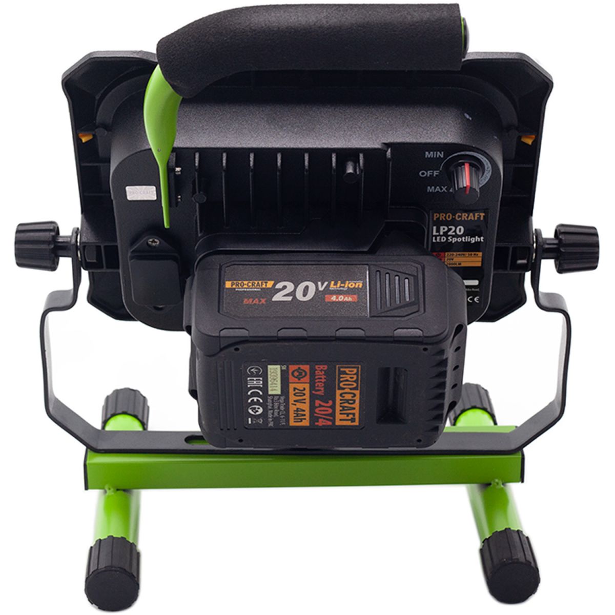 Шуруповерт Procraft PA18DFR + Акумуляторний ліхтар Procraft LP20