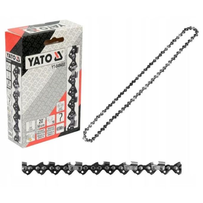 Ланцюг YATO l= 20"/ 50 см (78 ланки) для ланцюгових пил з направляючою шиною YT-84905