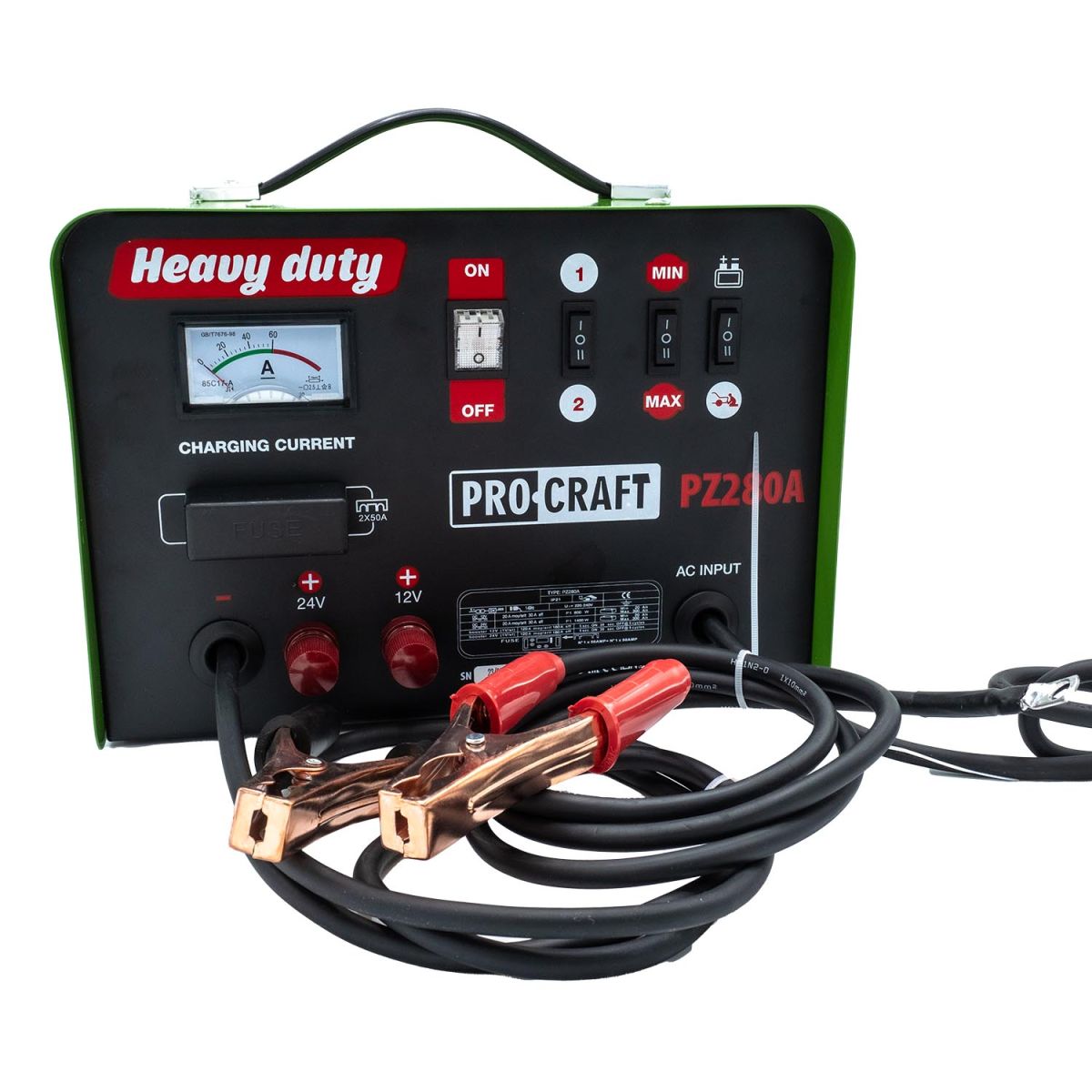 Пуско-зарядное устройство Procraft PZ280A NEW