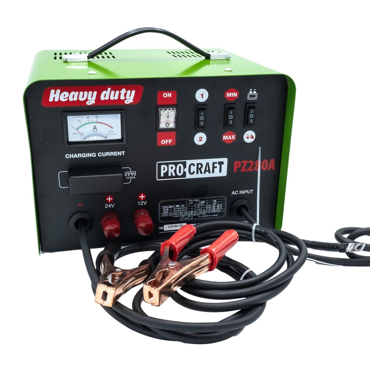 Пуско-зарядное устройство Procraft PZ280A NEW