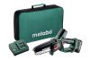 Акумуляторна ланцюгова пилка Metabo MS 18 LTX 15 (600856500)