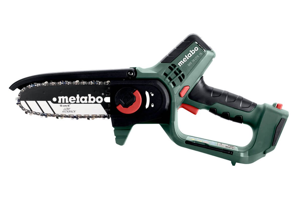 Акумуляторна ланцюгова пилка Metabo MS 18 LTX 15 (600856500)