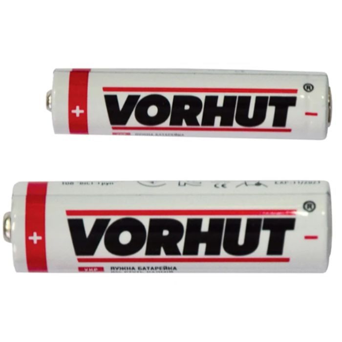 Батарейки лужні, АА, 1,5В, 10шт Vorhut