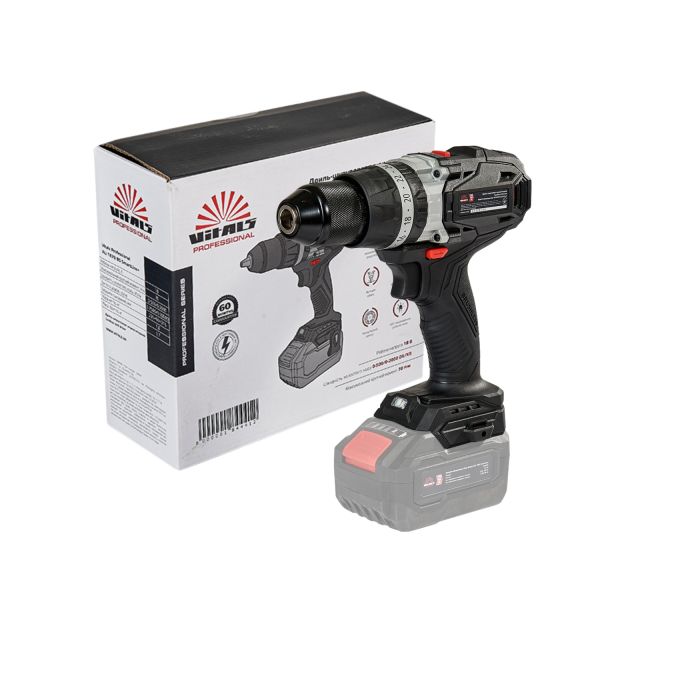 Дриль-шурупокрут акумуляторний Vitals Professional AU 1870 BS SmartLine+