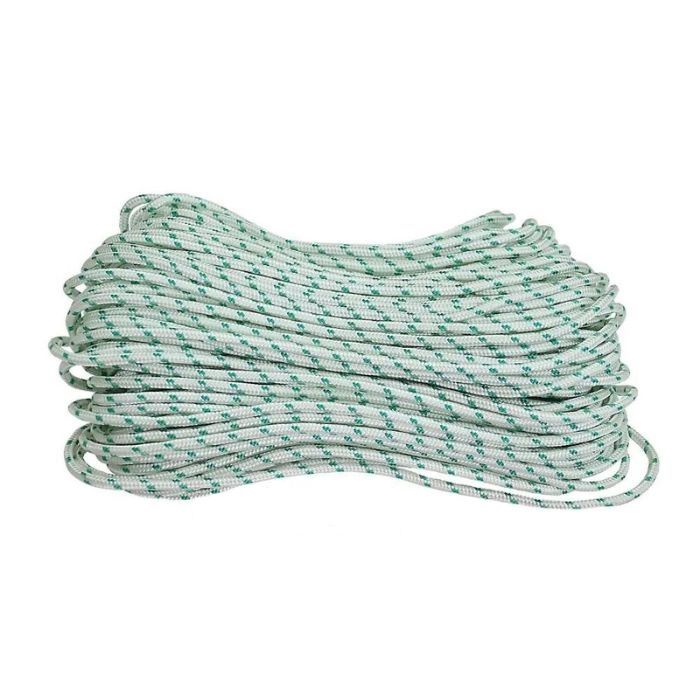 Шнур капроновый плетеный "Евро", D 4 мм, 25 м, (Украина)