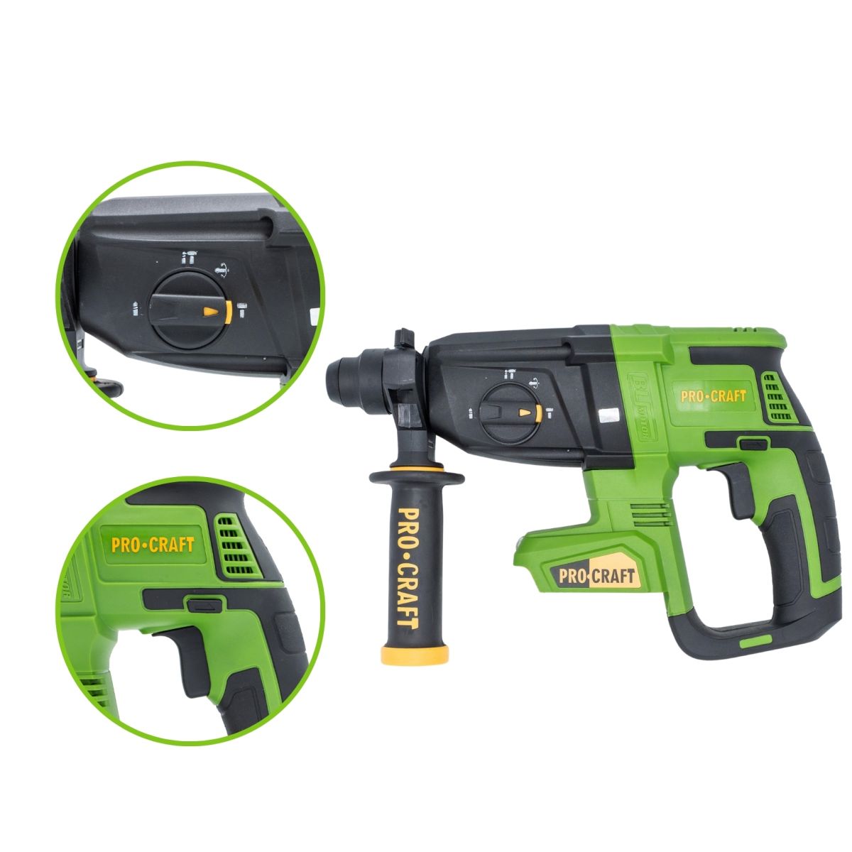 Аккумуляторный перфоратор Procraft PHA40 (без АКБ и ЗУ)