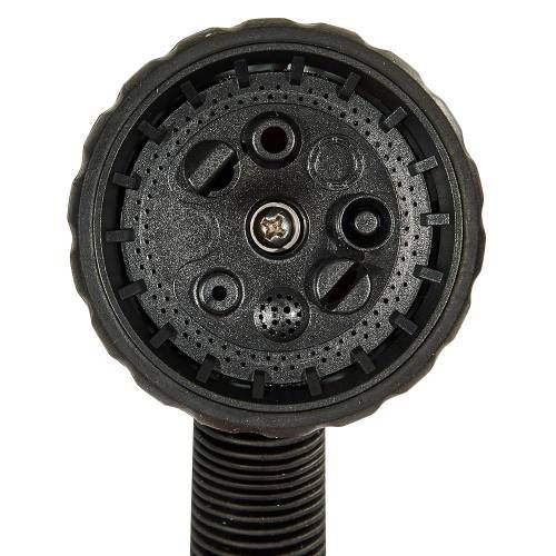 Пістолет-розпилювач 8-позиційний + адаптер з різьбленням 1/2", 3/4" та 2 конектори для шланга 1/2" V