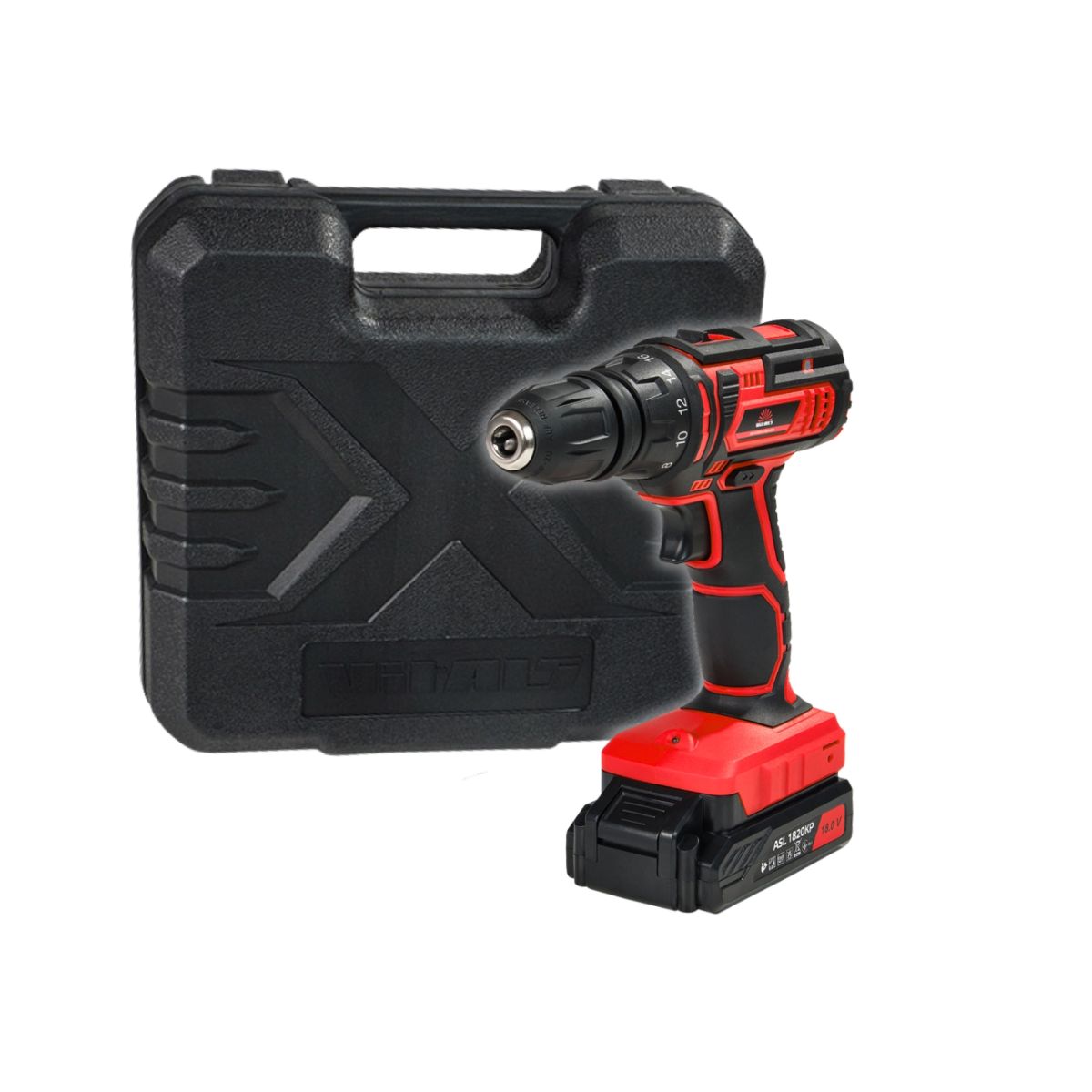 Дриль-шурупокрут акумуляторний Vitals AU 18/2KP QC