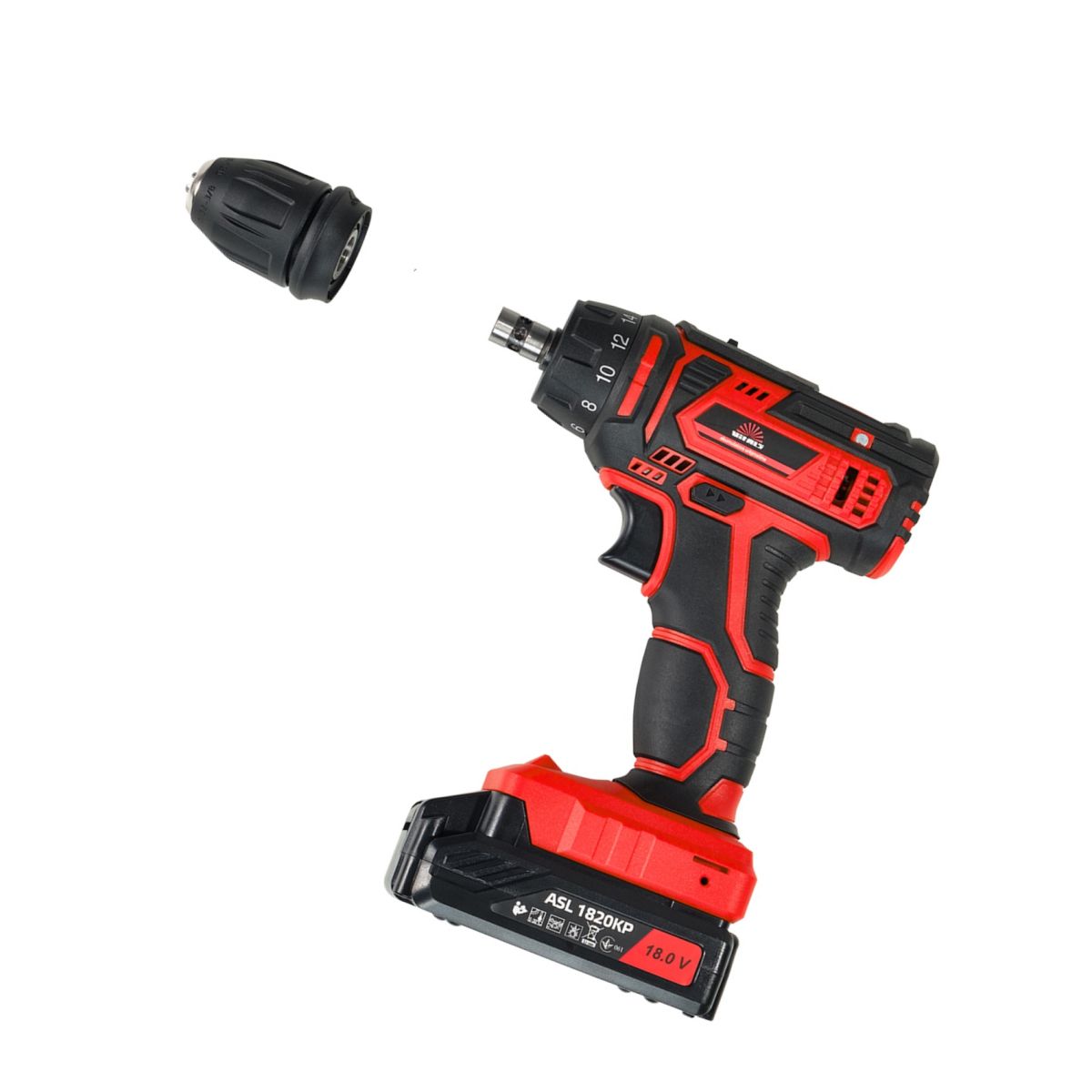 Дриль-шурупокрут акумуляторний Vitals AU 18/2KP QC