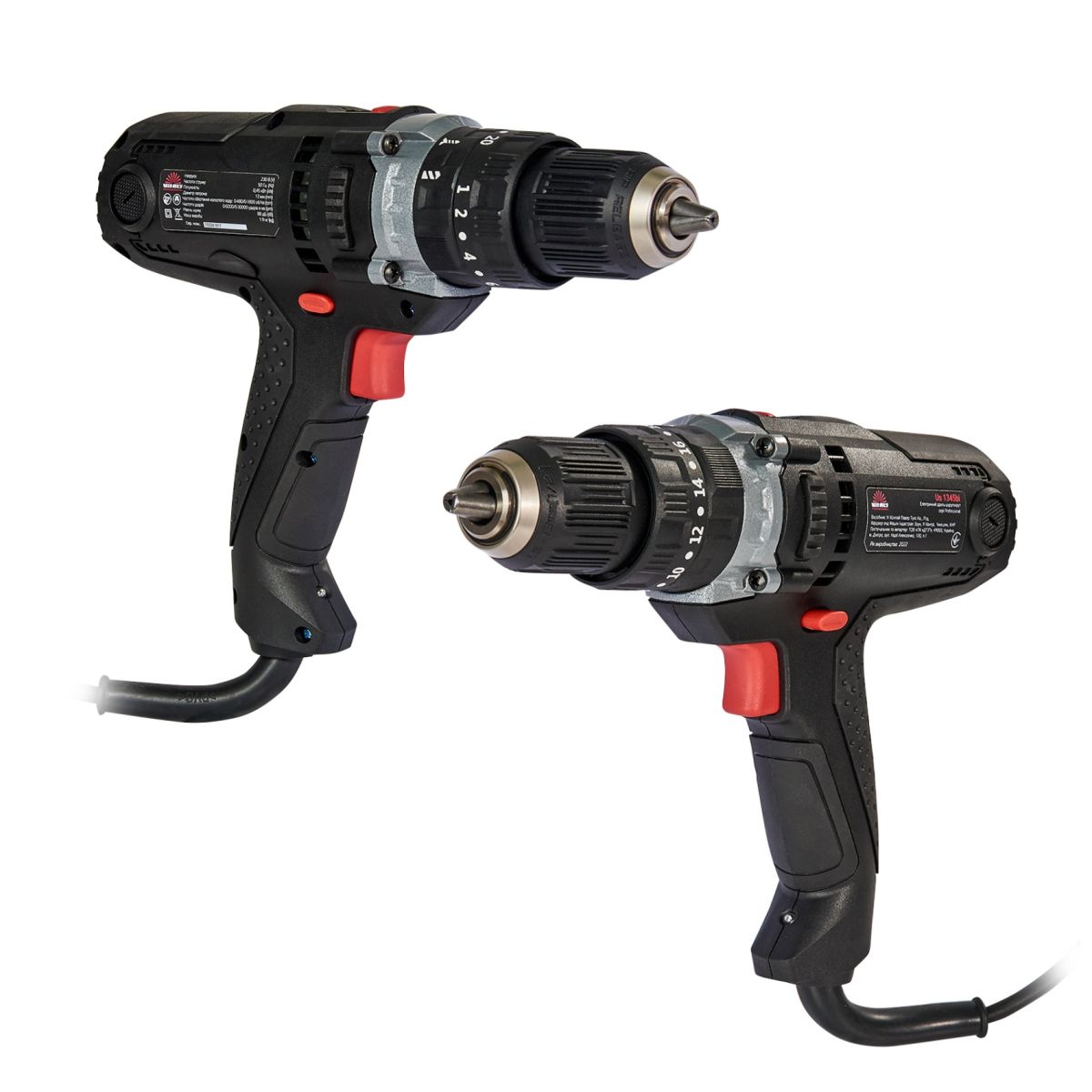 Дриль-шурупокрут електричний Vitals Professional Us 1345bi