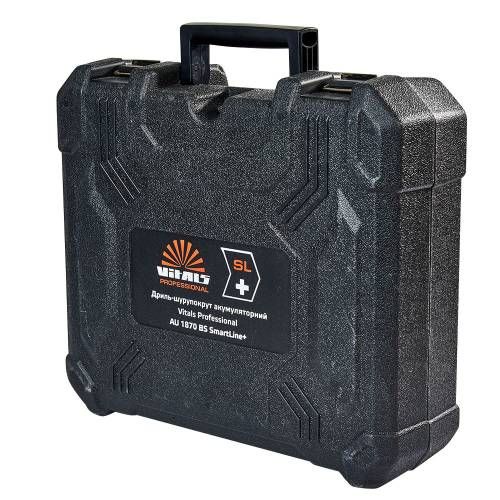 Кейс для дриля-шурупокрута акумуляторного Vitals Professional AU 1870 BS SmartLine+