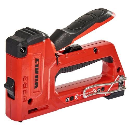 Степлер строительный рессорный 4 в 1 Vitals Master